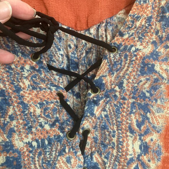 Free People Wildest Moments Tunic In Persimmon, size S - Picture 3 of 9